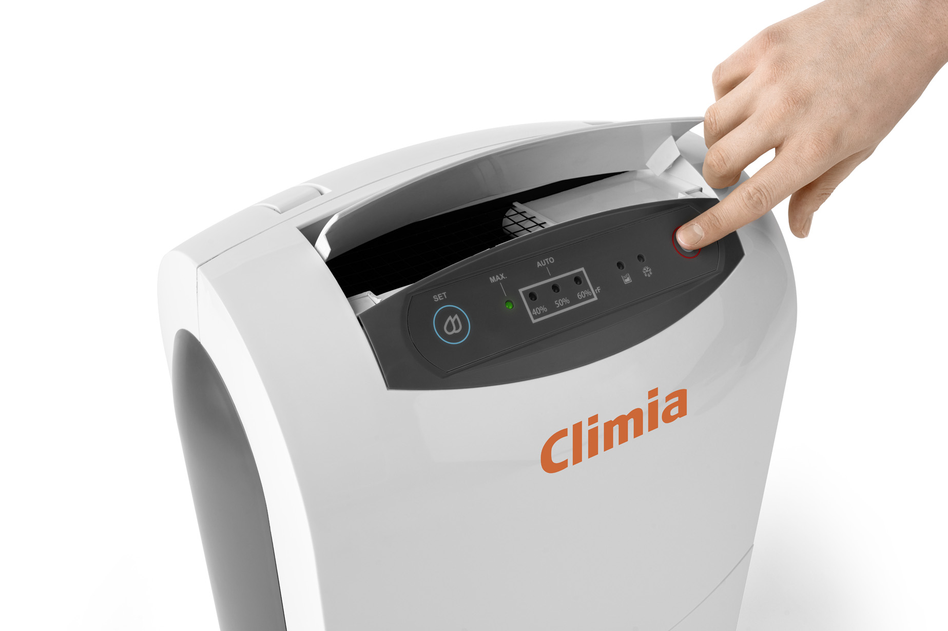 Climia CTK 190 ECO Raumluftentfeuchter Touch Funktion