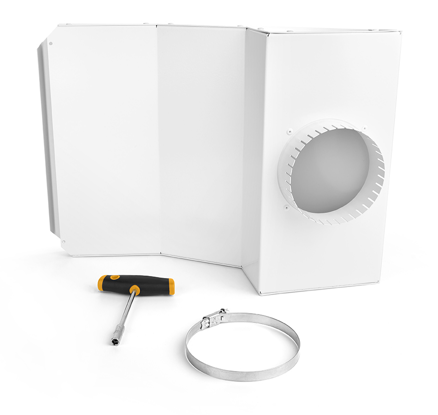 Climia Fensteradapter für mobile Klimageräte im Komplettpaket: Climia CMK 2600 | Schutzhülle | Fensteradapter